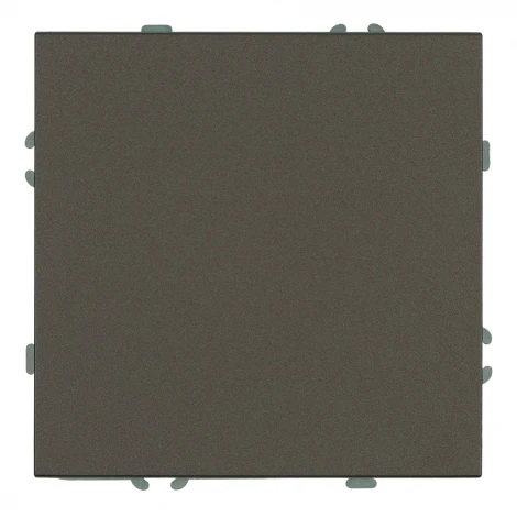 Переключатель одноклавишный (антрацит, soft touch) Stekker Эмили 49919