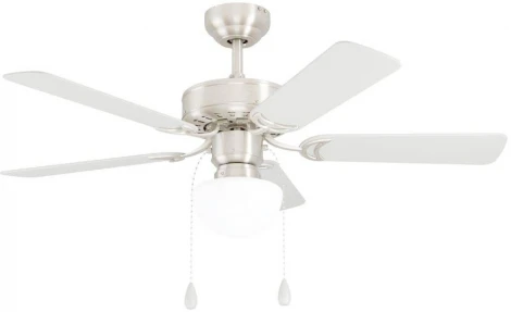 Потолочная люстра на штанге с вентилятором и выключателем Eglo CADIZ 35074 (220V, вертолет)