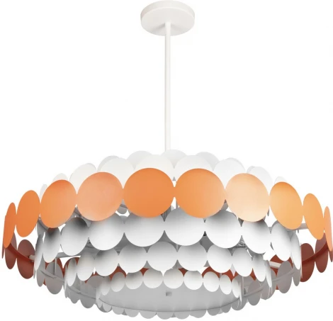 Потолочная люстра на штанге Loft It Juicy 10310/M Red (220V, круглые)