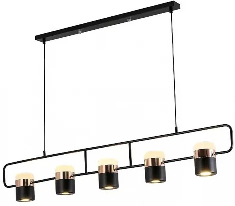 Подвесной светильник Wi-Fi Lightera Rudolf LE114L-5B SMART (LED, 220V, управление смартфоном, голосовое управление, умный дом - Алиса, Tuya Smart, Маруся, Smart Life, Экосистема Сбер, на проводе)