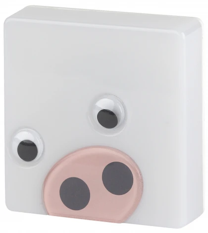 Ночник светодиодный с датчиком освещенности ЭРА NN-631 NN-631-LS-P