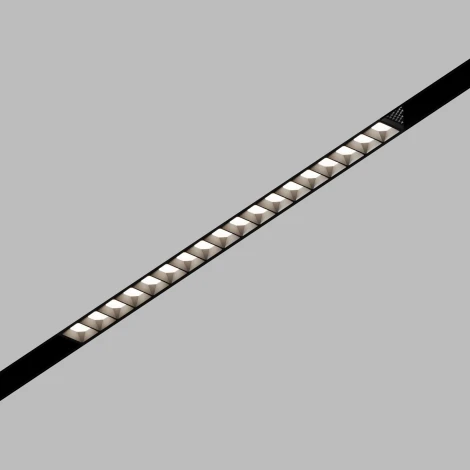 Трековый светильник магнитный светодиодный направленного света 327мм 4000К 48V 18Вт черный Hesby Lighting ElDeko HSBL_0149