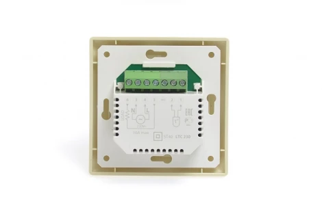 Терморегулятор электронный
 LTC 230 кремовый