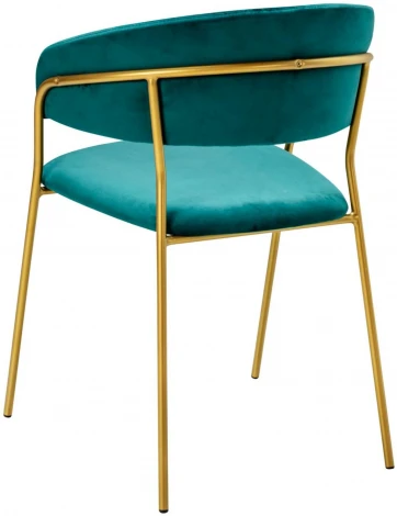 Стул R-Home Portman Aquamarin gold