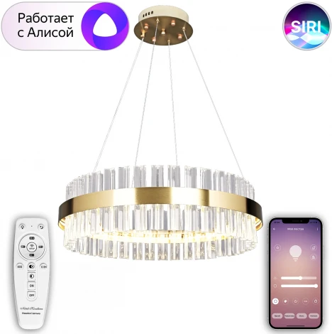 Подвесная люстра Natali Kovaltseva Smart Home LED LAMPS 81220
