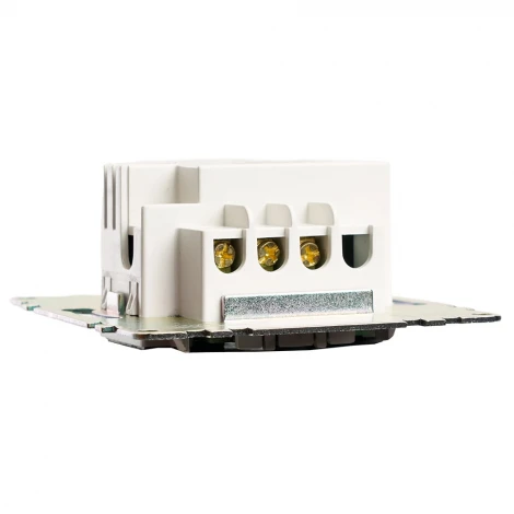 Выключатель сенсорный двухклавишный (белый) Stekker Катрин 50275