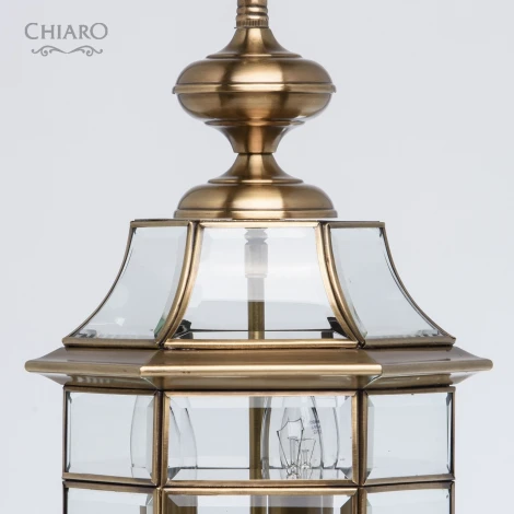 Уличный светильник подвесной Chiaro Мидос 802010303