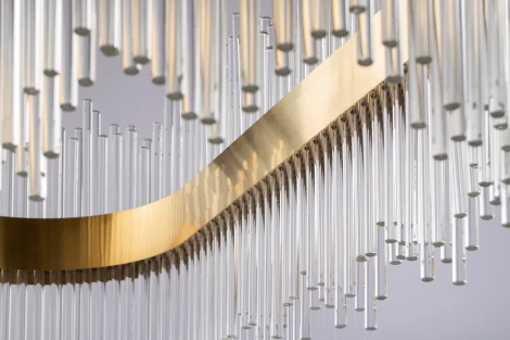 Подвесная люстра Freya Chalice FR10008PL-L52G (LED, 220V, на тросе, круглые)