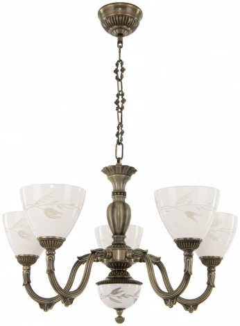 Подвесная люстра Arte Milano AM343837 347837/5 AB (220V, на цепи)