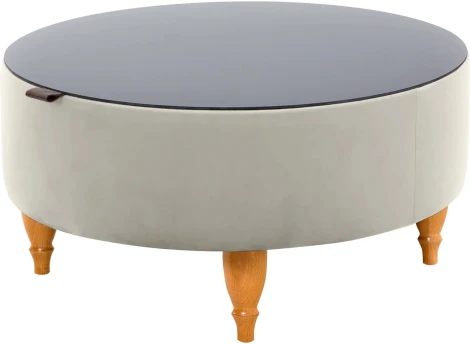 Стол журнальный Italia ОГОГО (арт.339973), (ЛДСП/Белый)