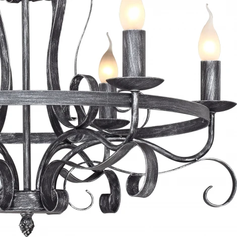Подвесная люстра F-Promo Palermo 2162-6P (220V, на цепи, подсвечник, свеча)