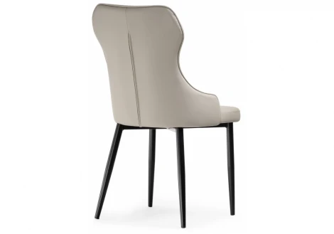 Стул Woodville на металлокаркасе Neli beige / black 15216