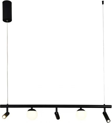 Подвесной светильник F-Promo Philia 4179-5P (LED, 220V, пульт управления, на тросе, шарики)