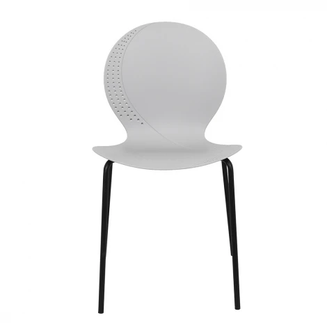 Стул Wave серый с черными ножками FR 1065