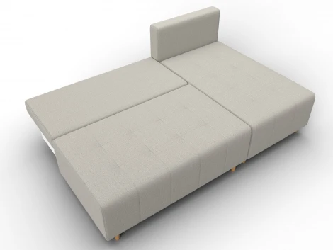 Диван угловой Лига-102 угол универсальный (ДСП,Брус,Фанера,Рогожка/Бежевый) Лига Диванов 134795