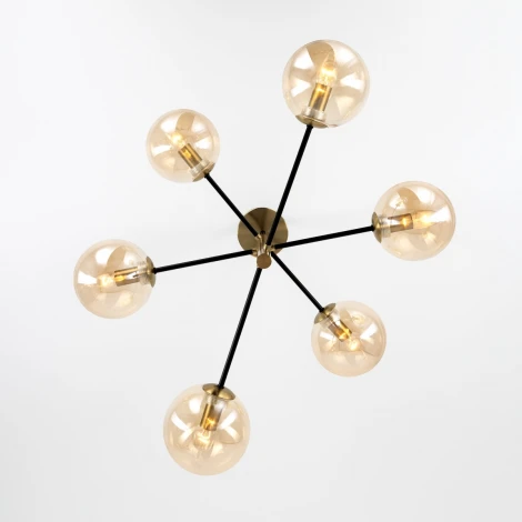 Потолочная люстра ярусная на штанге Citilux Лорен CL146263 (220V, шарики)