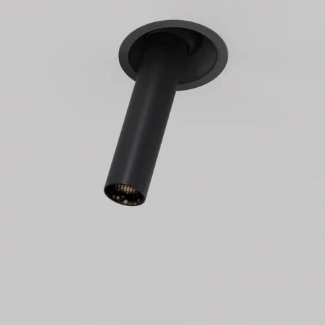 Встраиваемый светильник Maytoni Focus T C140RS-L200-7W3K-B (LED, 220V, круглые)