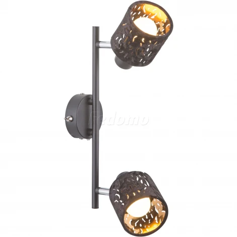 Спот на штанге Globo Troy 54121-2 (220V, выключатель, круглые)