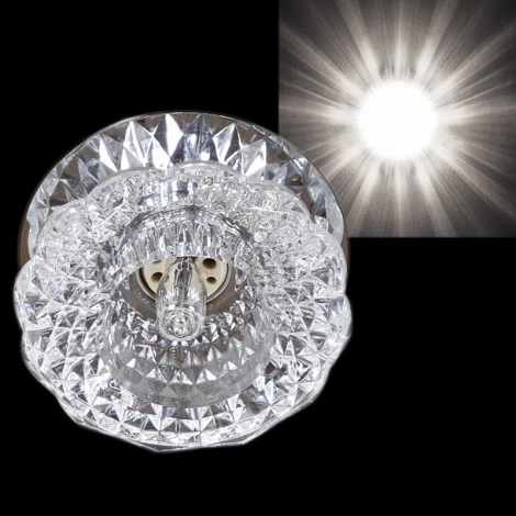 Встраиваемый точечный светильник Reluce 07299-9.0-001HS G9 CR (220V, круглые)