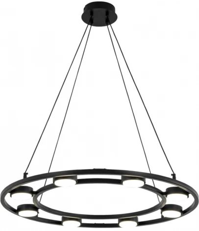 Подвесной светильник Lumion Torina 8340/8 черный, металл LED GX53 8*7W 220V (на тросе)