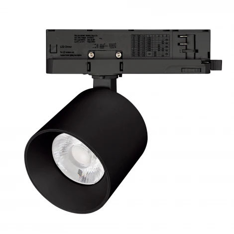 Трековый светильник светодиодный LGD-DYKE-4TR-R90-26W Day4000 (BK, 20 deg, 230V) (Arlight, IP20 Металл) 052136