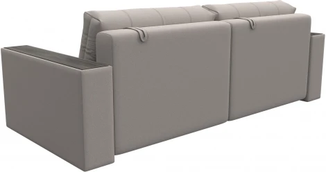 Диван прямой с декором Лига-049 НПБ Лига Диванов (Замша) арт.128412