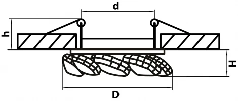 Встраиваемый точечный светильник Lightstar Noce 031904 (220V, хрусталь)