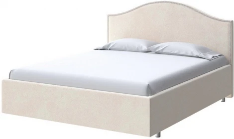 PROxSON Кровать Classic (Ткань: Велюр Casa Сахарный) 200x200