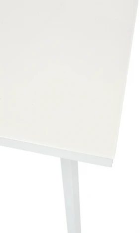 Стол ФИН 120 Латте, стекло/ Белый каркас М-City