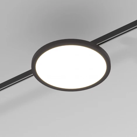 Трековый светильник Elektrostandard Esthetic Magnetic 10W 3000K (чёрный) 85125/01 (LED, 24V, круглые)