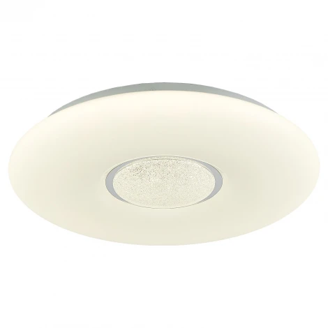 Потолочный светильник круглый IP21 светодиодный с пультом, диммером, регулировкой цветовой температуры, ночным режимом и таймером Lussole LGO МУНlight LSP-8310 (220V, круглые)