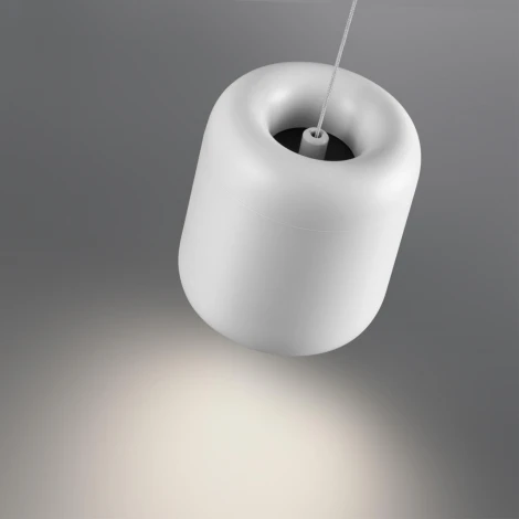 Подвесной светильник с механизмом регулировки высоты Novotech Lisse 359437 белый LED 10W 220V 3000K (на проводе, круглые)