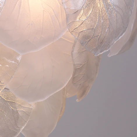 Подвесная люстра ILLUMICO IL5105-12PDI-39 CR (220V, хрусталь, на цепи)