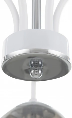 Потолочная люстра на штанге Arte Milano Napoli 320719/5 CR+WH (220V, шар)