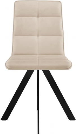 Стул DikLine 230 поворотный B03 BEIGE, ножки черные