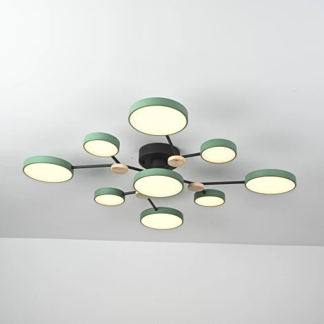 Потолочная люстра с пультом на штанге LED Lu Carte LC-11-1724