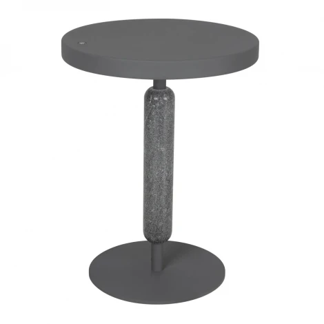 Настольная лампа SP-ALYSS-TAB-R22.5x30-5W Warm3200-MIX (GR-DG, 110 deg, 230V) (Arlight, IP20, Мрамор) 061710