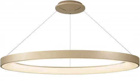 Подвесной светильник Mantra Niseko 8647 (регулировка яркости, LED, 220V, пульт управления, на тросе, кольцо)