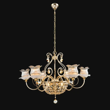 Подвесная люстра Максисвет 8150 2-8150-9-FG E14