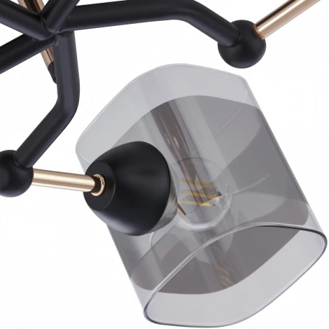 Потолочная люстра на штанге Arte Milano AMALFI 324308/5 BK+FG (220V)