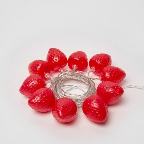 Гирлянда Uniel ULD-S0400-010/STB/2AA RED IP20 STRAWBERRY