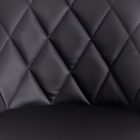 Стул барный MESSY (mod. KY704C) / 1 шт. в упаковке (Металл,Экокожа /Черный,Белый,Хром)