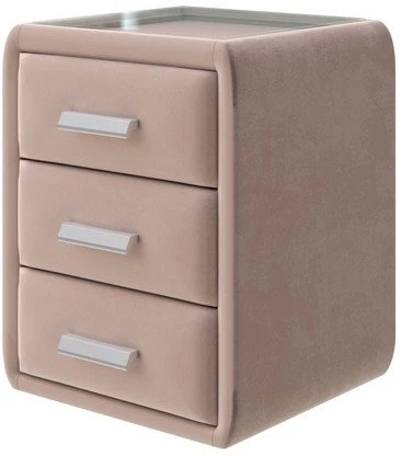 PROxSON Тумба Soft Mebel (Ткань: Велюр Shaggy Desert) 51x48