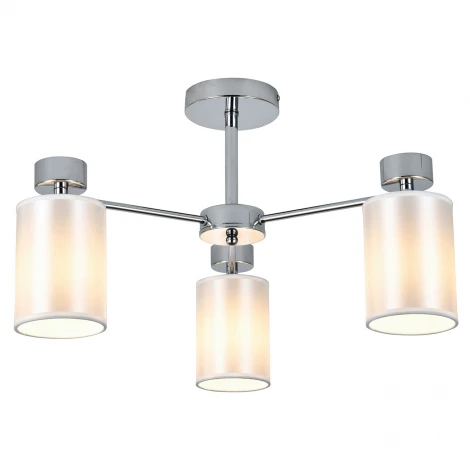 Потолочная люстра на штанге 120006/3R E14*40W Chrome Escada Mist ES0000059