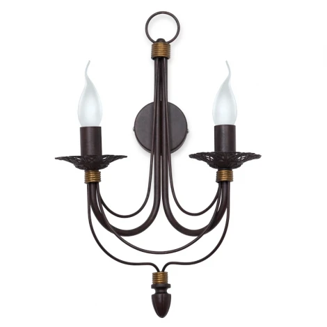 Бра Vitaluce V1151/2A (220V, ковка, свеча)