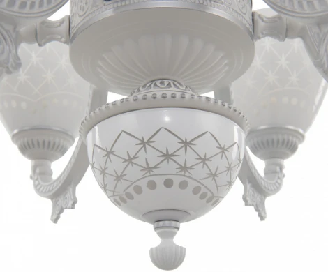 Подвесная люстра Arte Milano AM343837 343837/6 WT+SL (220V, на цепи)