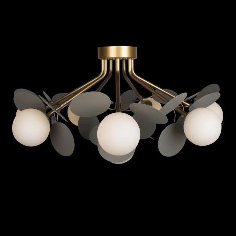 Потолочная люстра Loft It Matisse 10008/8C Grey (220V, шарики)