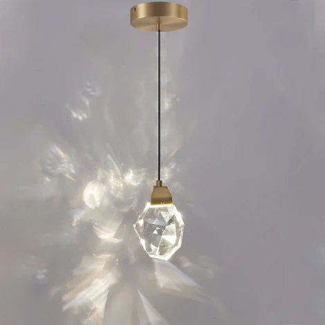 Подвесной светильник Wi-Fi Cristel One D12 By ImperiumLoft Cristel-One01 (LED, 220V, пульт управления, на проводе)