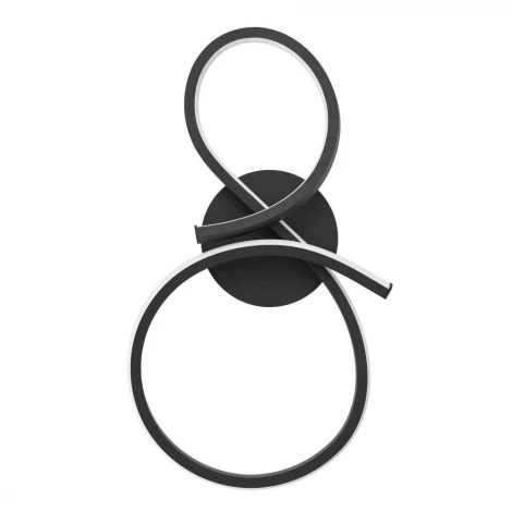 Настенный светильник светодиодный Eglo Serpins 901268 11,4W(LED), алюминий, сталь, черный, пластик, белый, 3000K