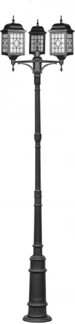 Наземный фонарь Oasis Light LONDON L 64810LB/E7 Bl